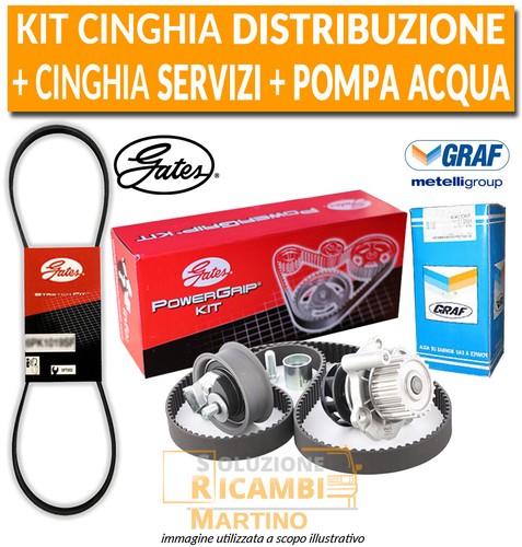 Kit cinghia distribuzione - distribuzione, +
