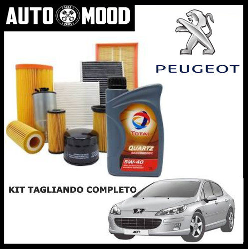 Kit tagliando total 5w40 - kit,
